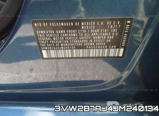 3VW2B7AJ4JM240134 фото 9
