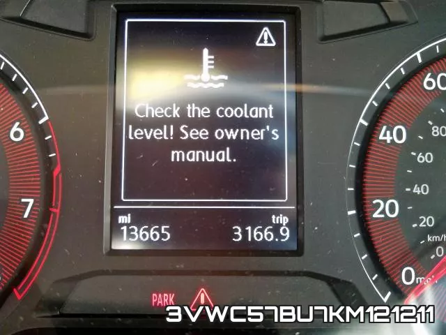 3VWC57BU7KM121211 фото 9