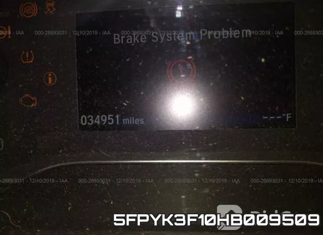5FPYK3F10HB009509 фото 8