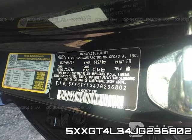 5XXGT4L34JG236802 фото 7