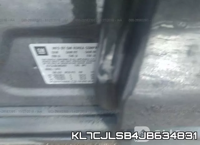KL7CJLSB4JB634831 фото 10