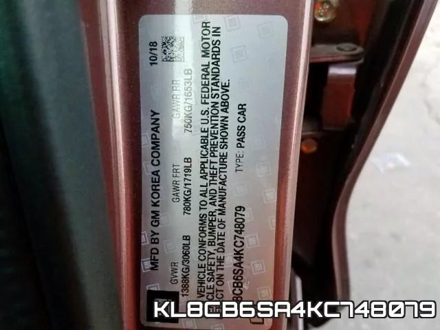 KL8CB6SA4KC748079 фото 2