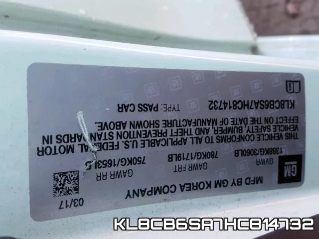 KL8CB6SA7HC814732 фото 2
