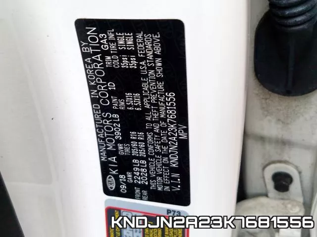 KNDJN2A23K7681556 фото 2