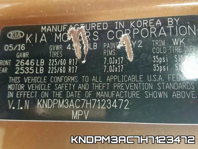 KNDPM3AC7H7123472 фото 2