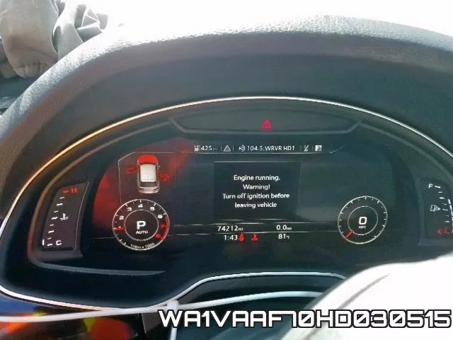 WA1VAAF70HD030515 фото 9