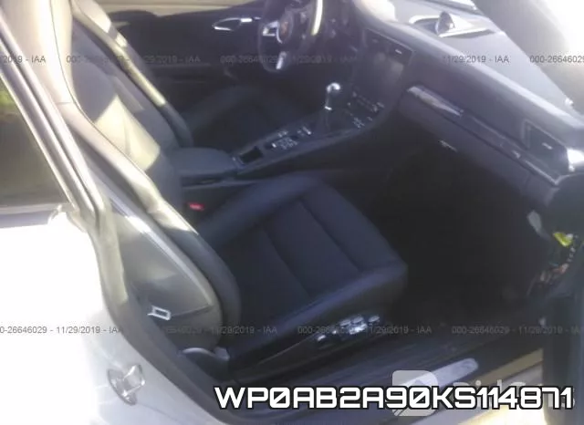 WP0AB2A90KS114871 фото 6