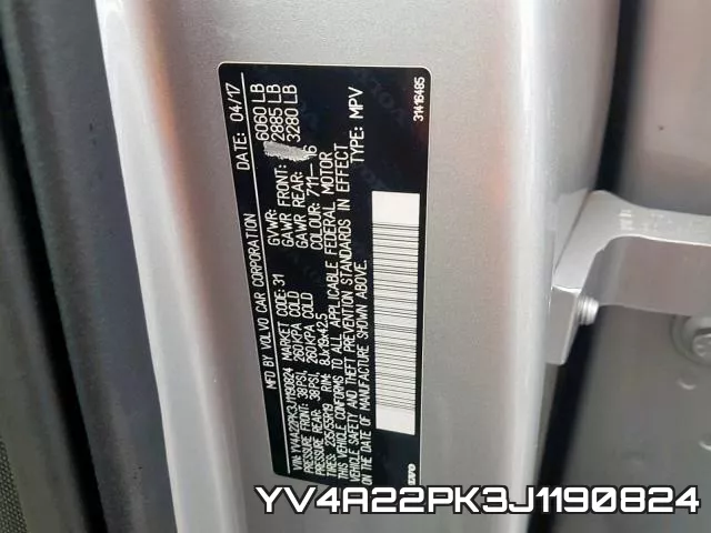YV4A22PK3J1190824 фото 2