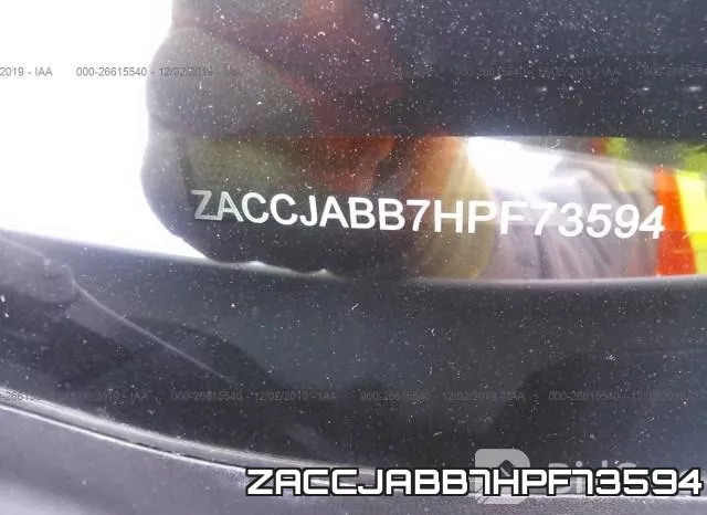 ZACCJABB7HPF73594 фото 10