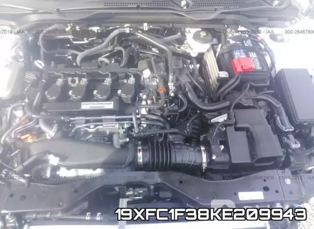 19XFC1F38KE209943 фото 2