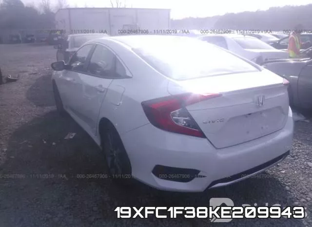 19XFC1F38KE209943 фото 3