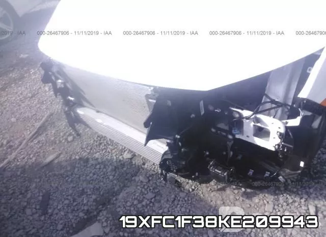 19XFC1F38KE209943 фото 6