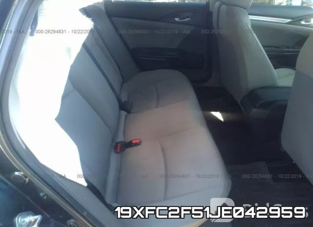 19XFC2F51JE042959 фото 7