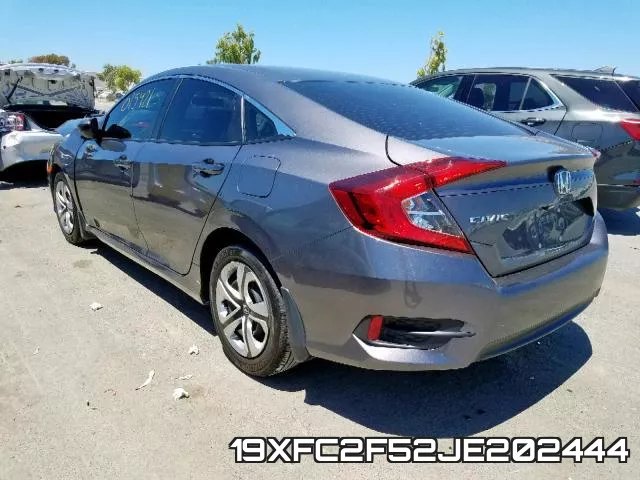 19XFC2F52JE202444 фото 3