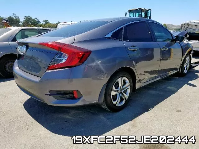 19XFC2F52JE202444 фото 4