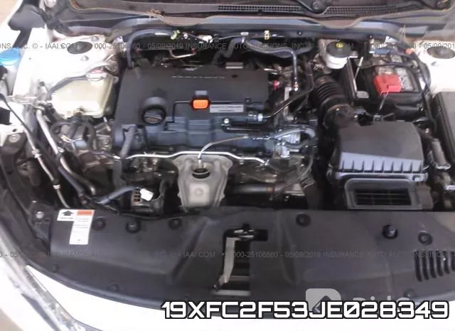 19XFC2F53JE028349 фото 2