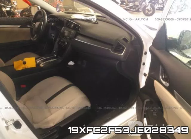 19XFC2F53JE028349 фото 6