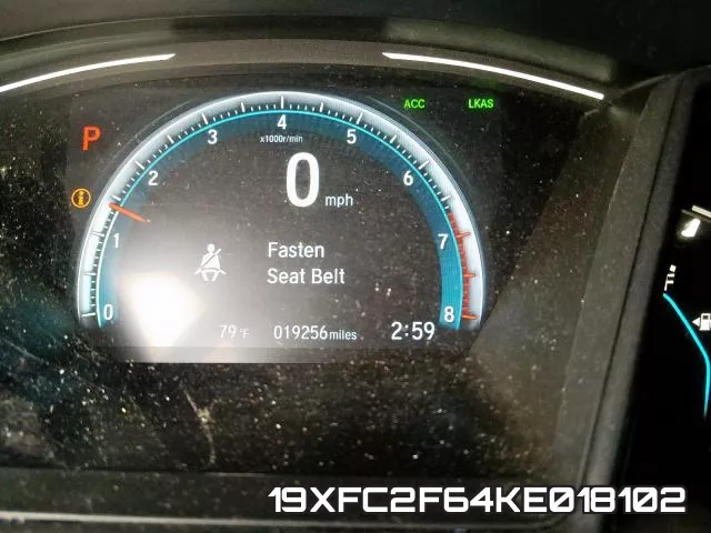 19XFC2F64KE018102 фото 6