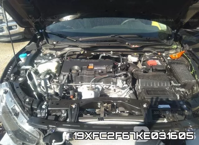 19XFC2F67KE031605 фото 2
