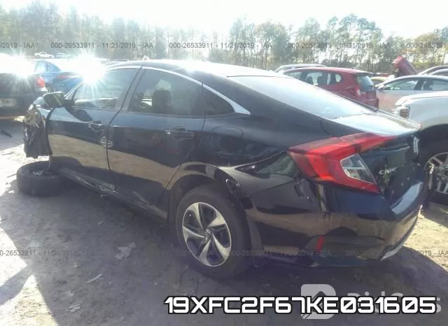19XFC2F67KE031605 фото 4