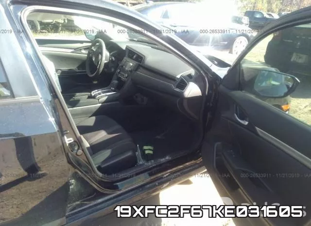 19XFC2F67KE031605 фото 6