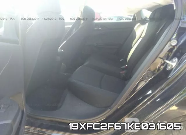 19XFC2F67KE031605 фото 9