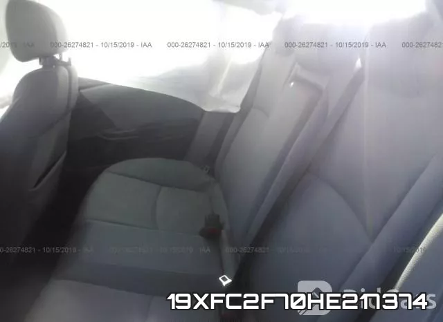 19XFC2F70HE217374 фото 8