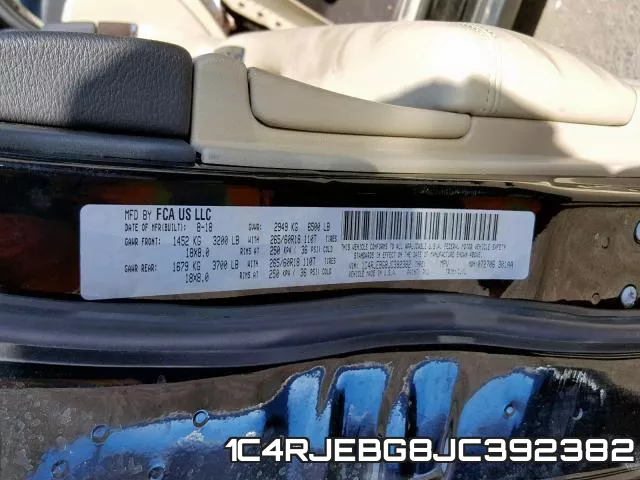 1C4RJEBG8JC392382 фото 2