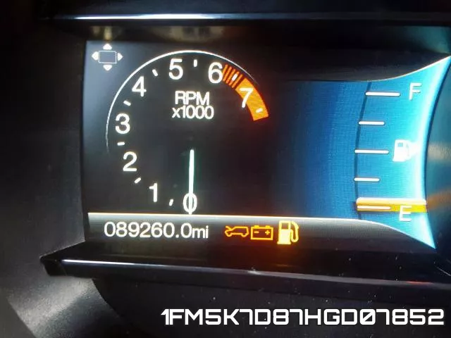 1FM5K7D87HGD07852 фото 9