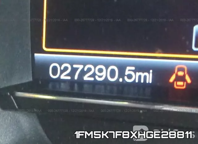 1FM5K7F8XHGE28811 фото 8