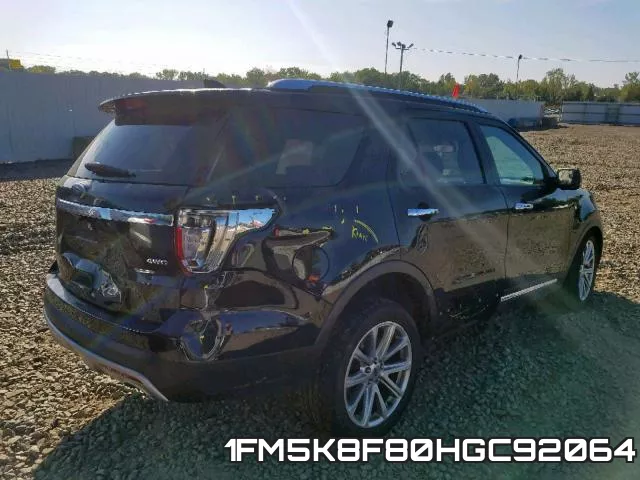 1FM5K8F80HGC92064 фото 4