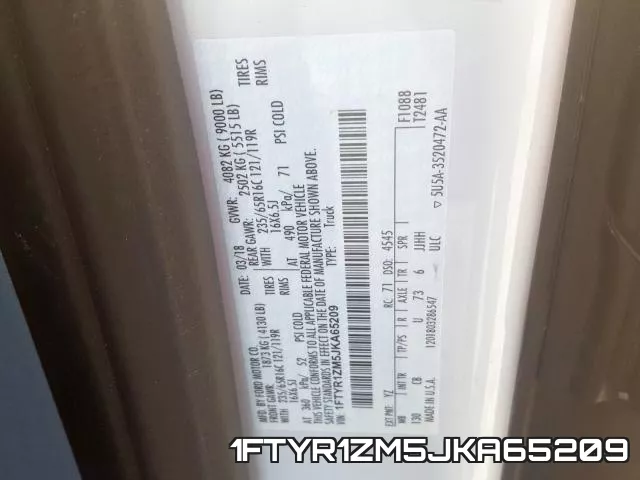 1FTYR1ZM5JKA65209 фото 2