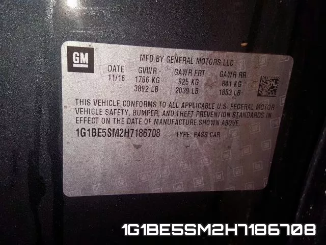 1G1BE5SM2H7186708 фото 2