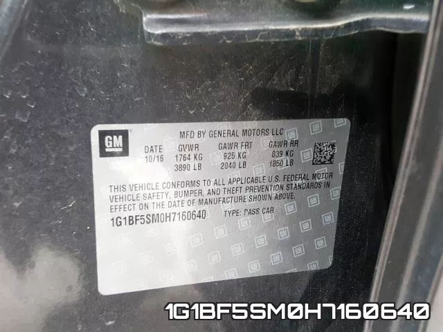1G1BF5SM0H7160640 фото 2