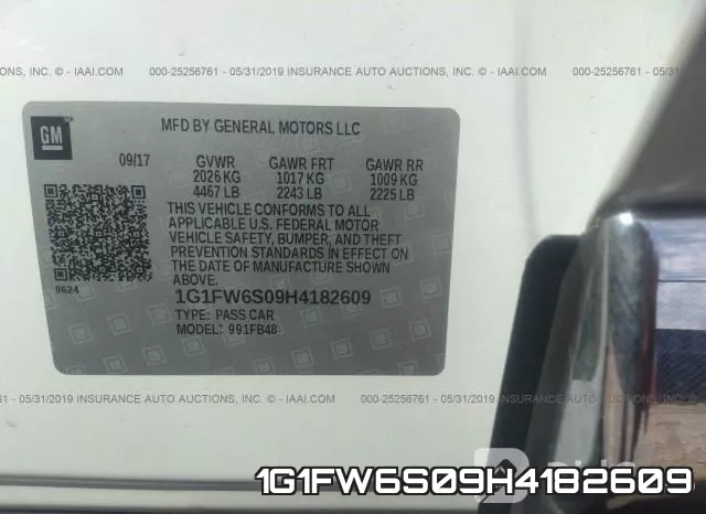 1G1FW6S09H4182609 фото 8