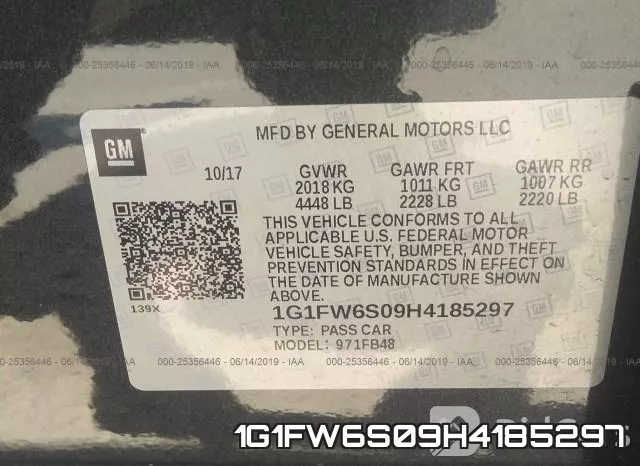 1G1FW6S09H4185297 фото 8
