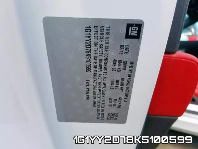 1G1YY2D78K5100599 фото 2