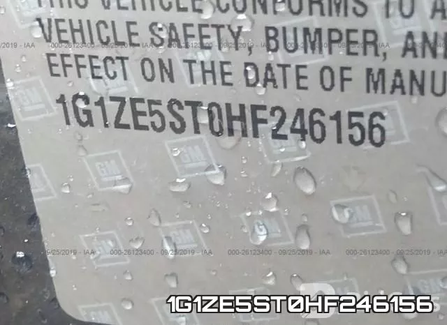 1G1ZE5ST0HF246156 фото 8