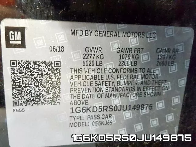 1G6KD5RS0JU149875 фото 2