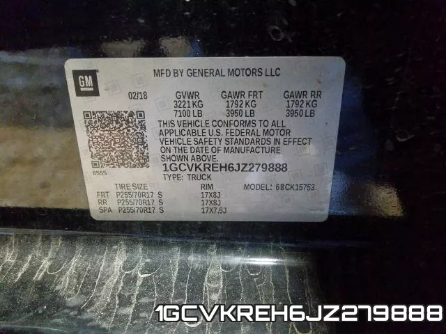 1GCVKREH6JZ279888 фото 2