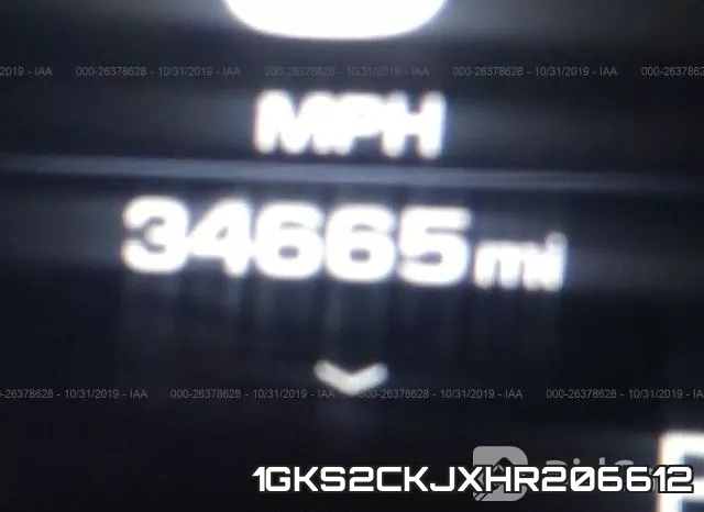 1GKS2CKJXHR206612 фото 7