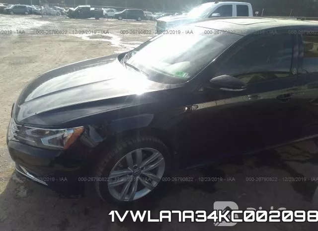 1VWLA7A34KC002098 фото 3