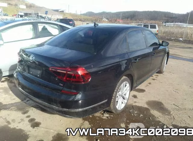 1VWLA7A34KC002098 фото 5
