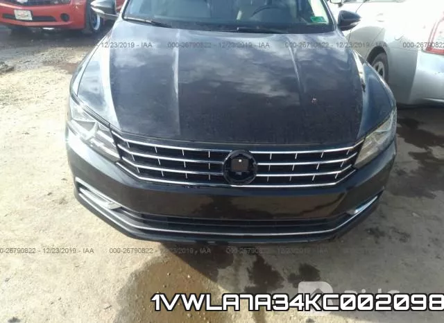 1VWLA7A34KC002098 фото 6