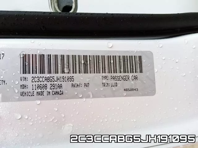 2C3CCABG5JH191095 фото 2