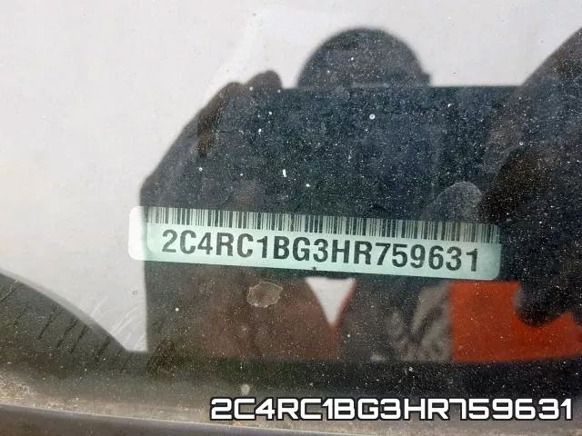 2C4RC1BG3HR759631 фото 2