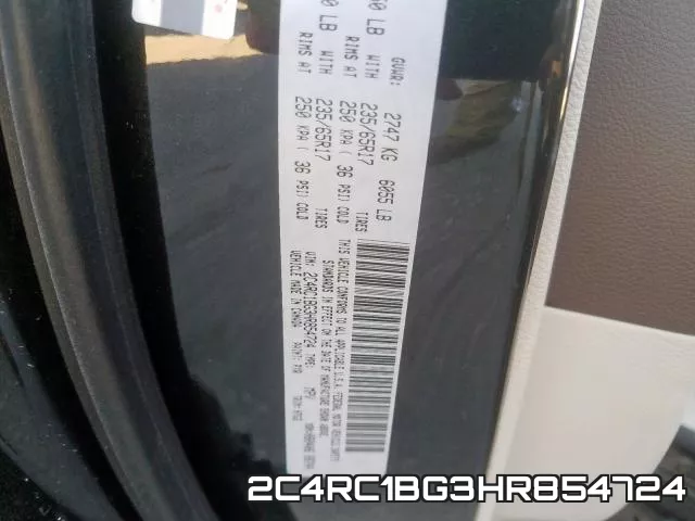 2C4RC1BG3HR854724 фото 2