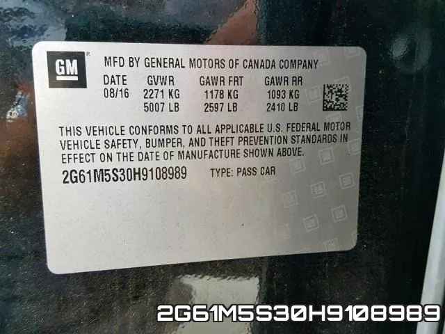 2G61M5S30H9108989 фото 2