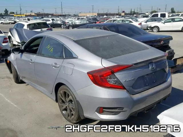 2HGFC2F87KH518276 фото 4