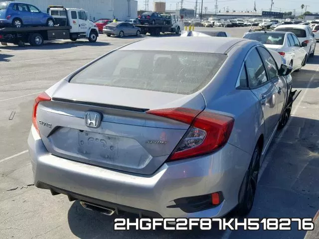 2HGFC2F87KH518276 фото 5